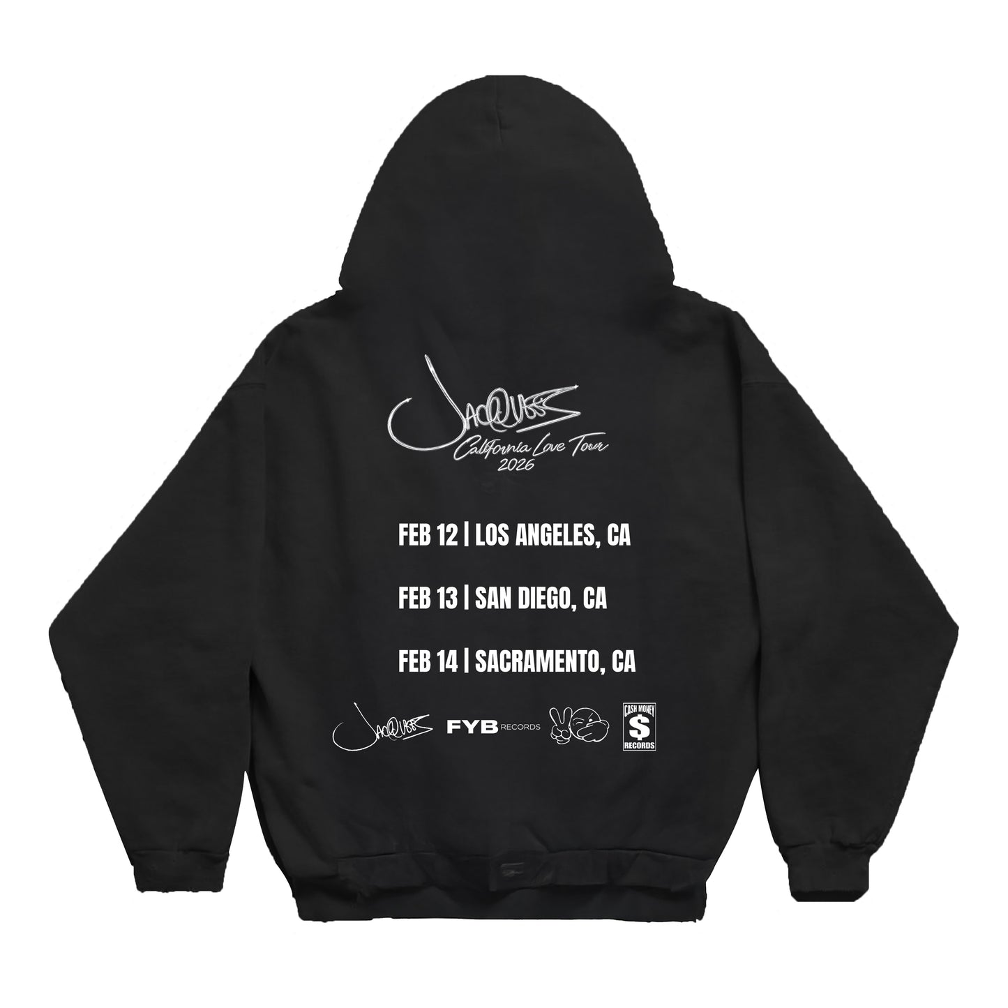 California Love Tour 2026 Hoodie