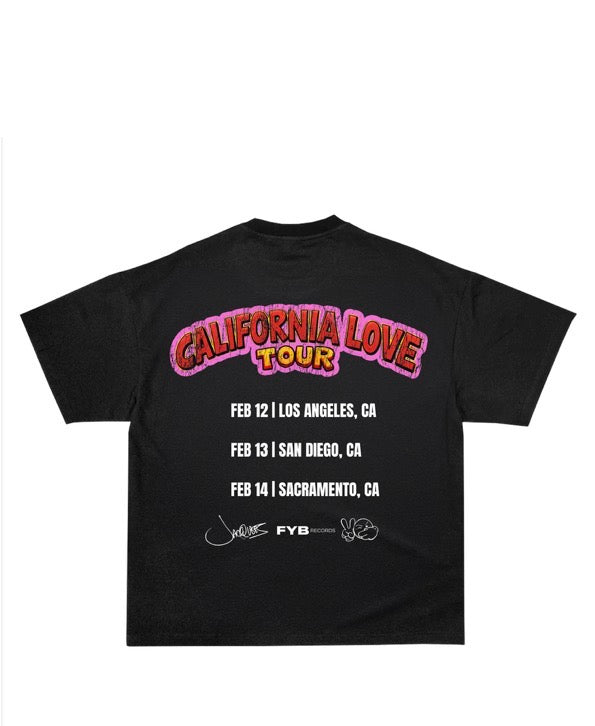 California Love Tour T Shirt 2026