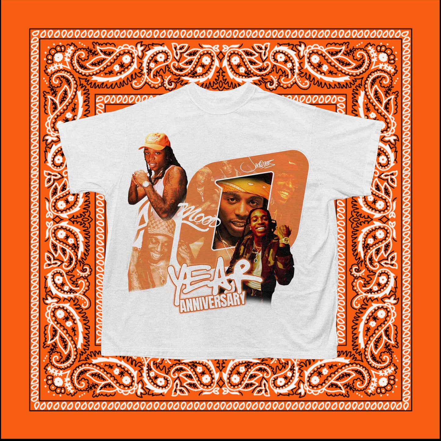 Limited Edition “Mood” 10 Year Anniversary T-Shirt (White)