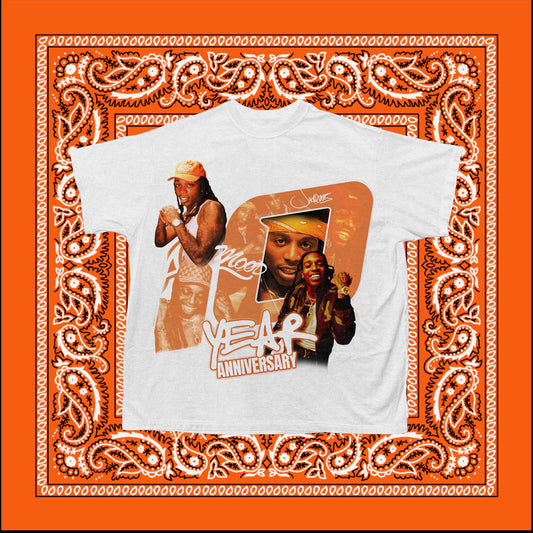 Limited Edition “Mood” 10 Year Anniversary T-Shirt (White)